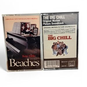 Beaches The Big Chill Movie Soundtrack Cassettes Musical